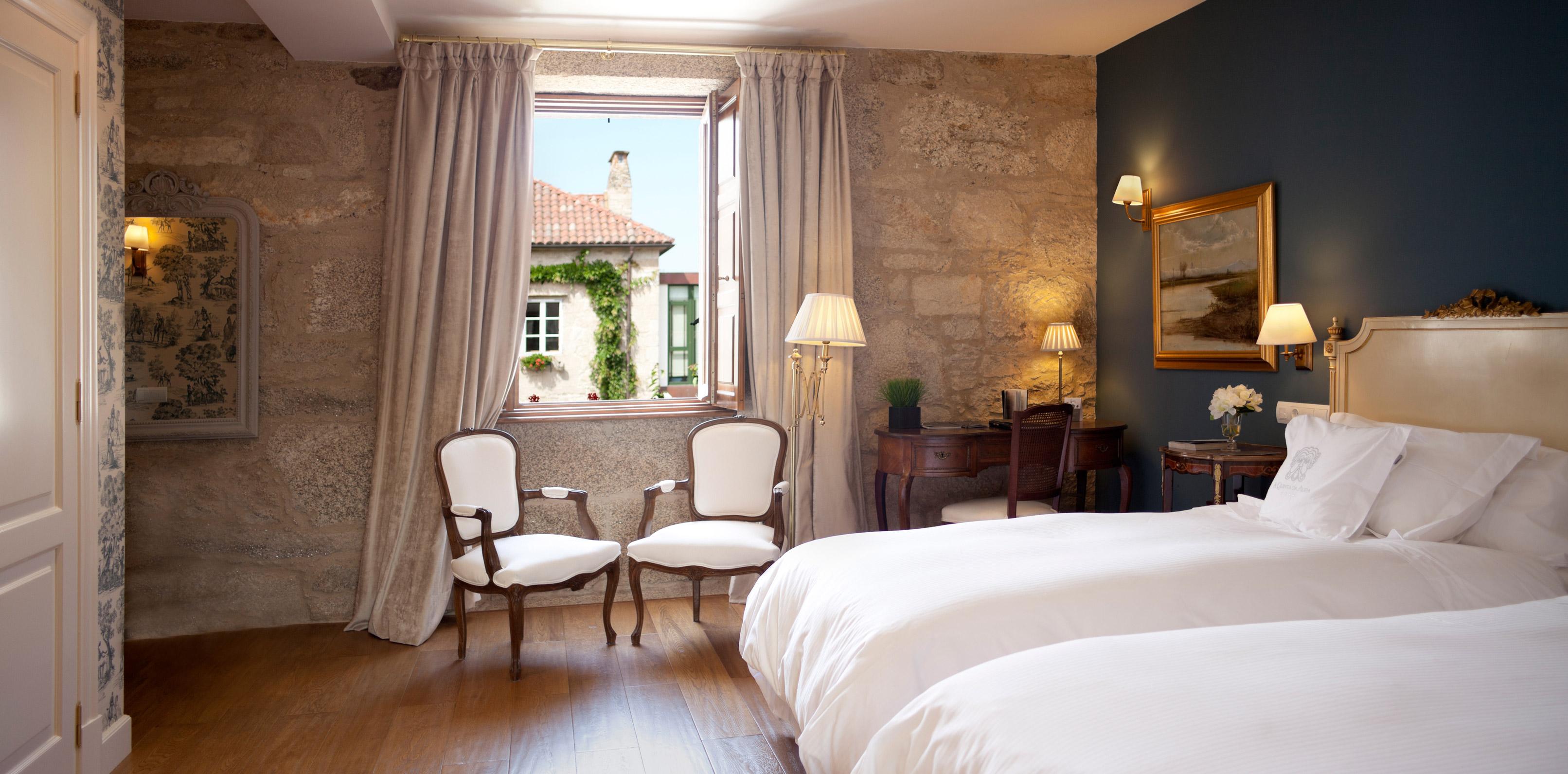 A Quinta Da Auga Hotel Spa Relais & Chateaux Santiago de Compostela Habitación foto